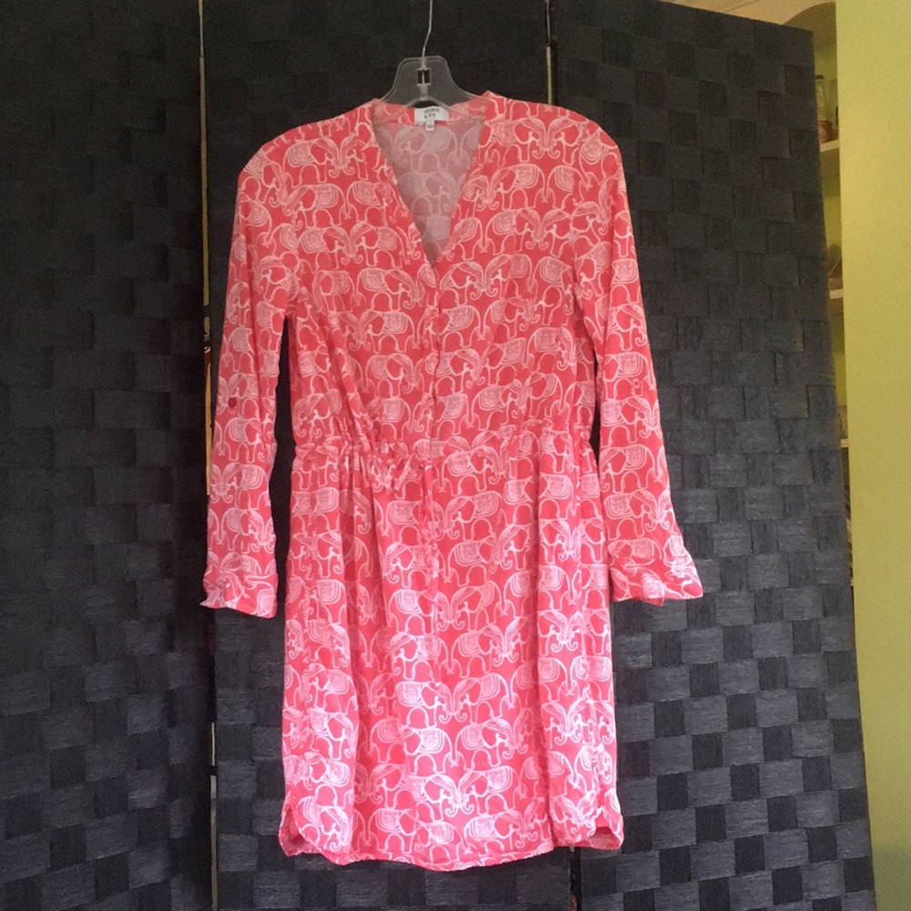 Crown and Ivy Pink Elephant Dress